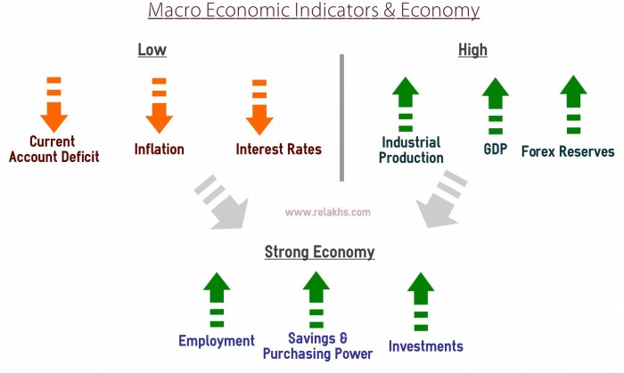 Macro economic indicators economy factors interest rate inflation gdp indian savings india investments affect financial key like micro would etc